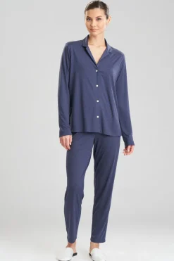 Shangri-La TENCELâ„¢ Long Sleeve Notch PJ