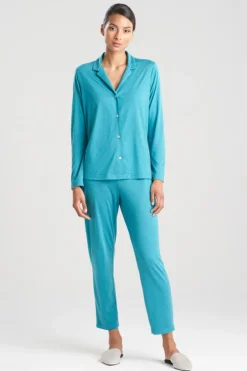 Shangri-La TENCELâ„¢ Long Sleeve Notch PJ