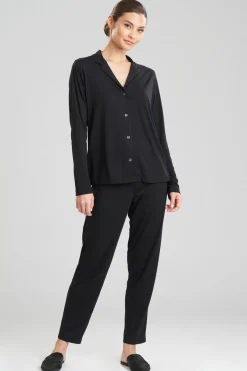 Shangri-La TENCELâ„¢ Long Sleeve Notch PJ