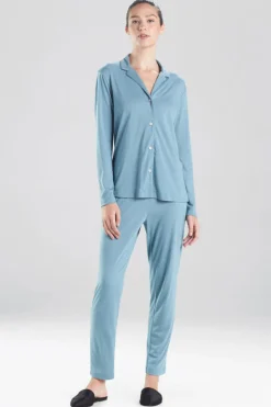 Shangri-La TENCELâ„¢ Long Sleeve Notch PJ