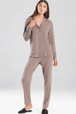 Shangri-La TENCELâ„¢ Long Sleeve Notch PJ