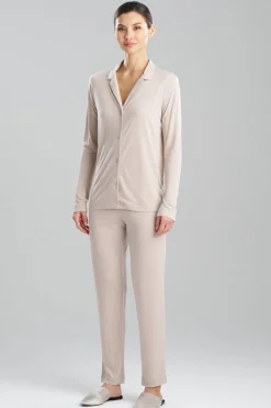 Shangri-La TENCELâ„¢ Long Sleeve Notch PJ