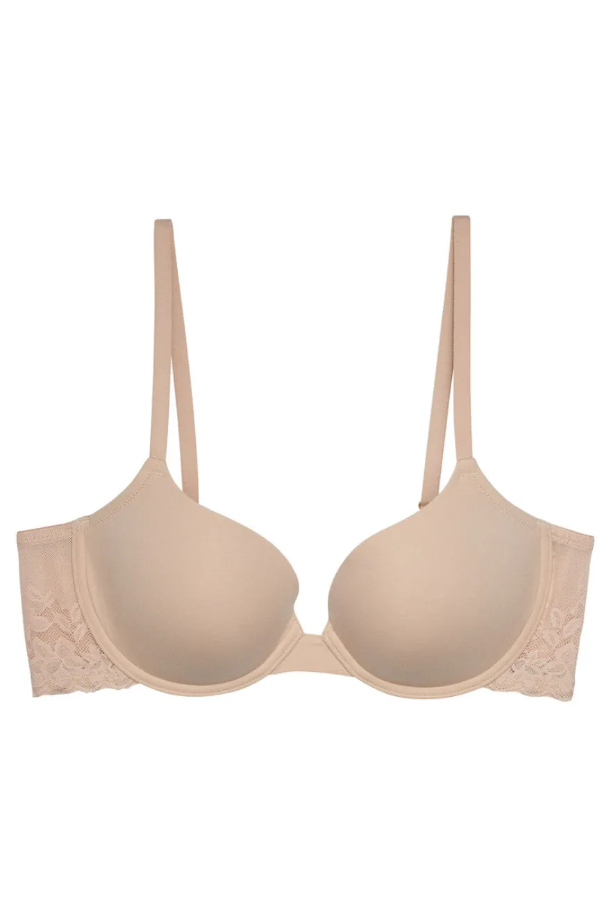 Sheer Glamour Push-Up Bra