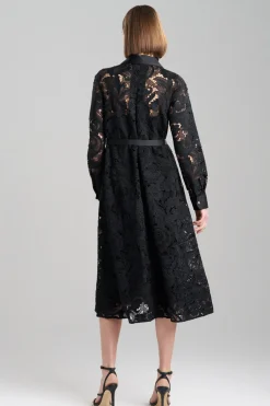 Shinrin Lace Trapeze Shirtdress