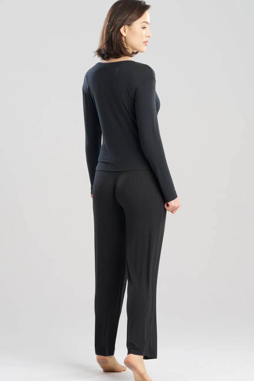 Skye Rib Ease Long Sleeve Top