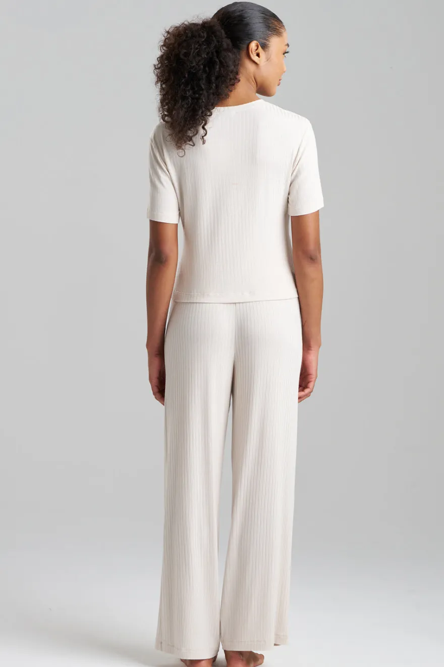 Skye Rib Ease Short Sleeve Top