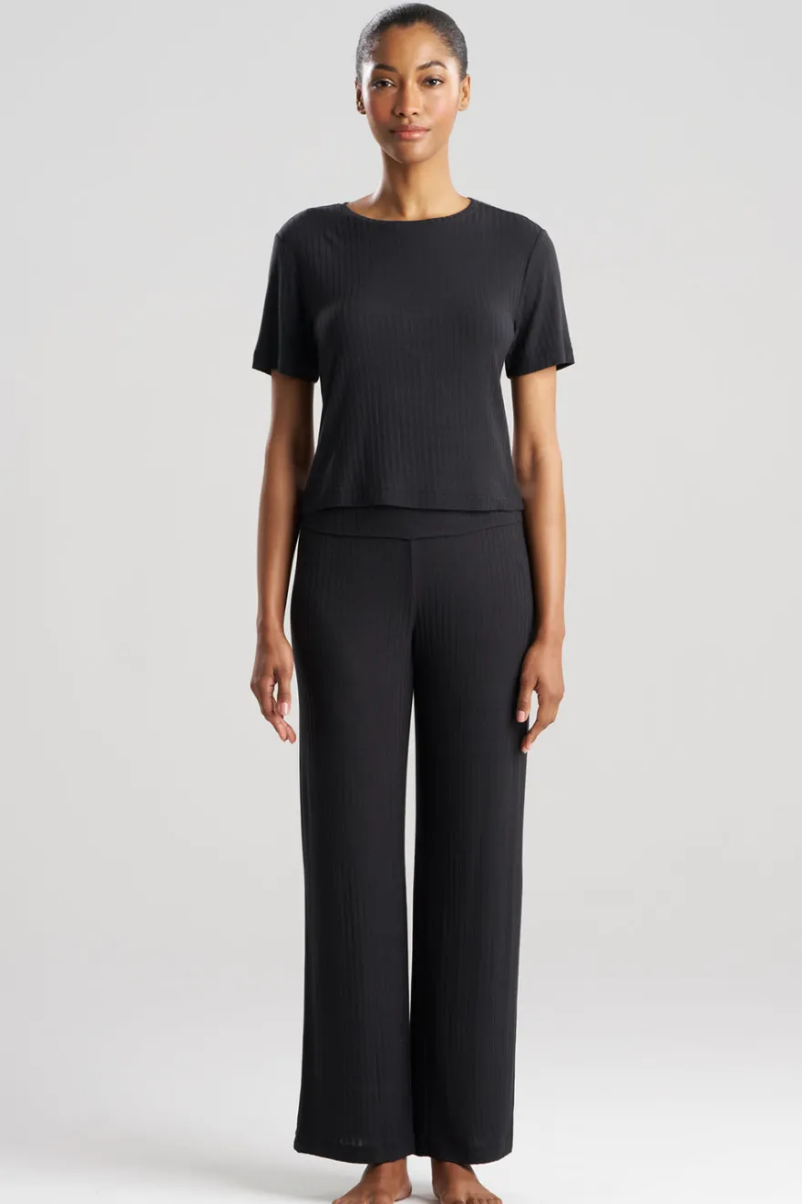 Skye Rib Ease Short Sleeve Top