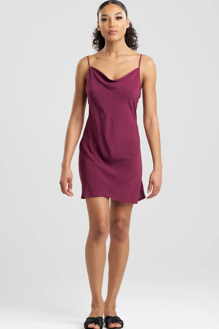 Sleek Silk Modal Cowl Chemise