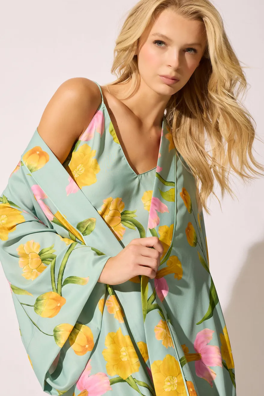 Solene Matte Charmeuse Cami PJ Set