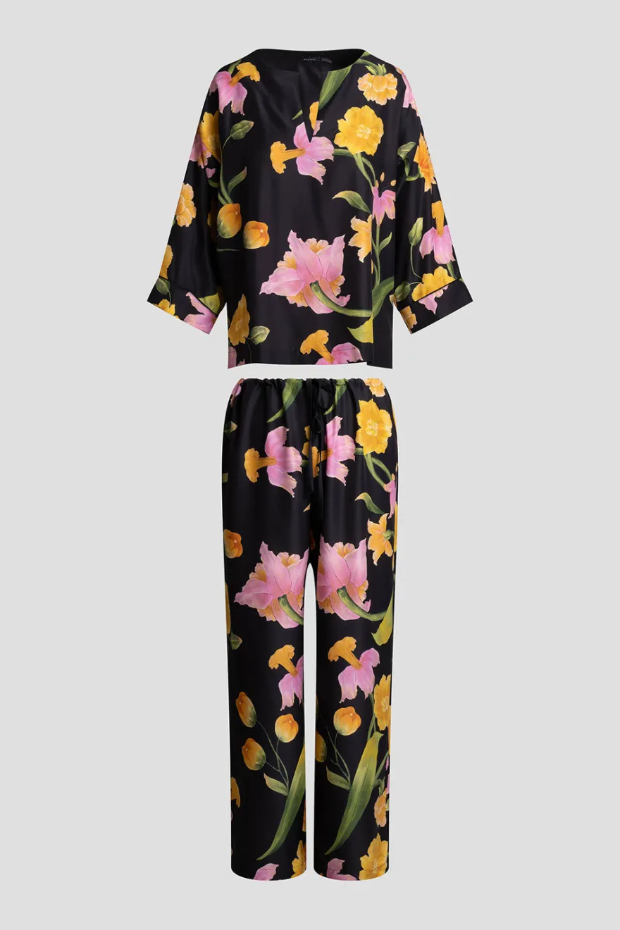 Solene Matte Charmeuse PJ Set