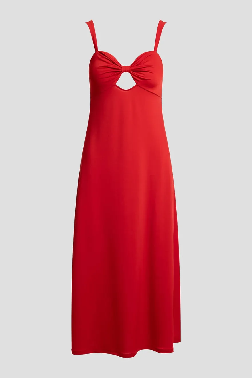 Solid Jersey Maxi Dress