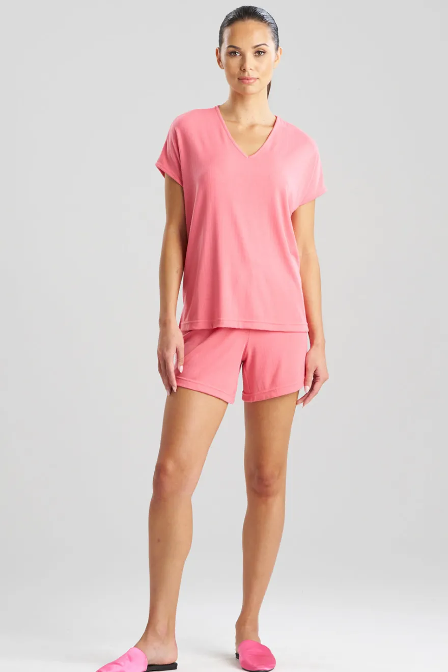 Soothe Rib T-Shirt Short Set