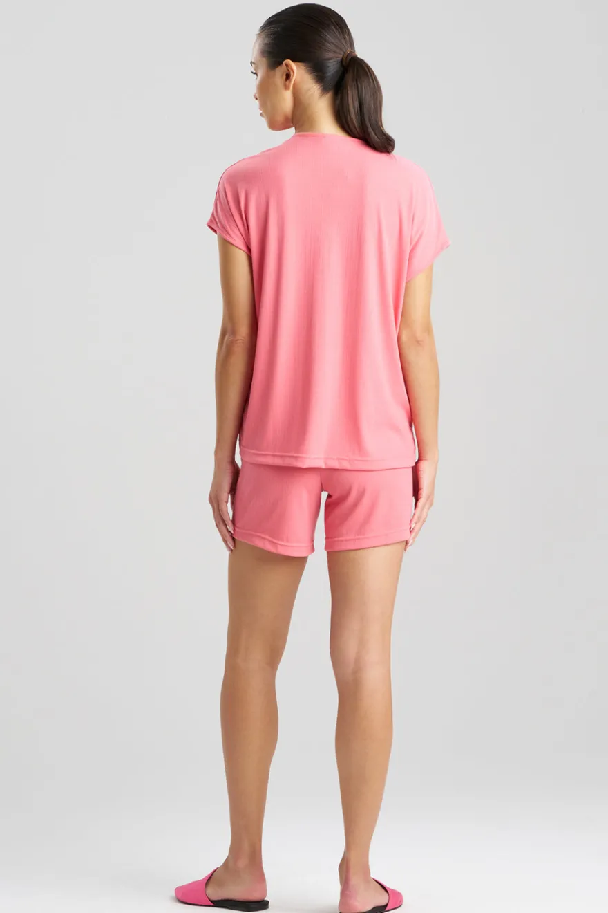 Soothe Rib T-Shirt Short Set