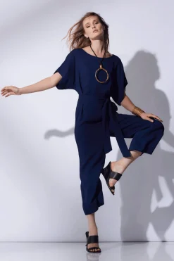 Stretch Crepe Jumpsuit