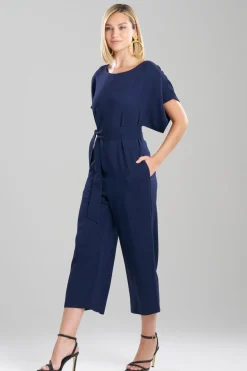 Stretch Crepe Jumpsuit