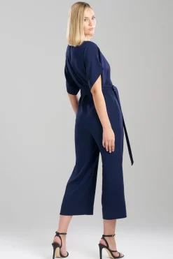 Stretch Crepe Jumpsuit