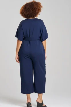 Stretch Crepe Jumpsuit