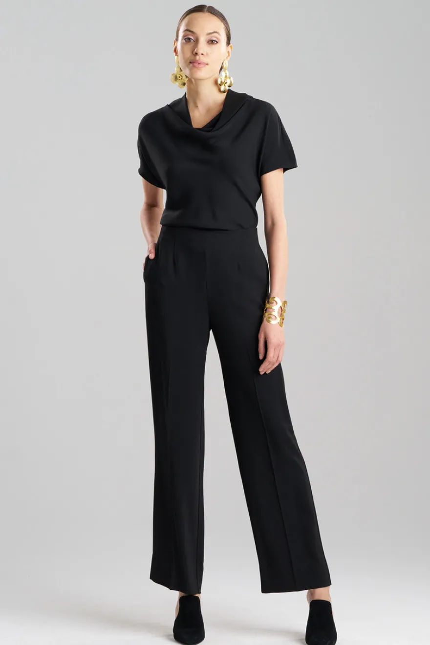 Stretch Crepe Trousers
