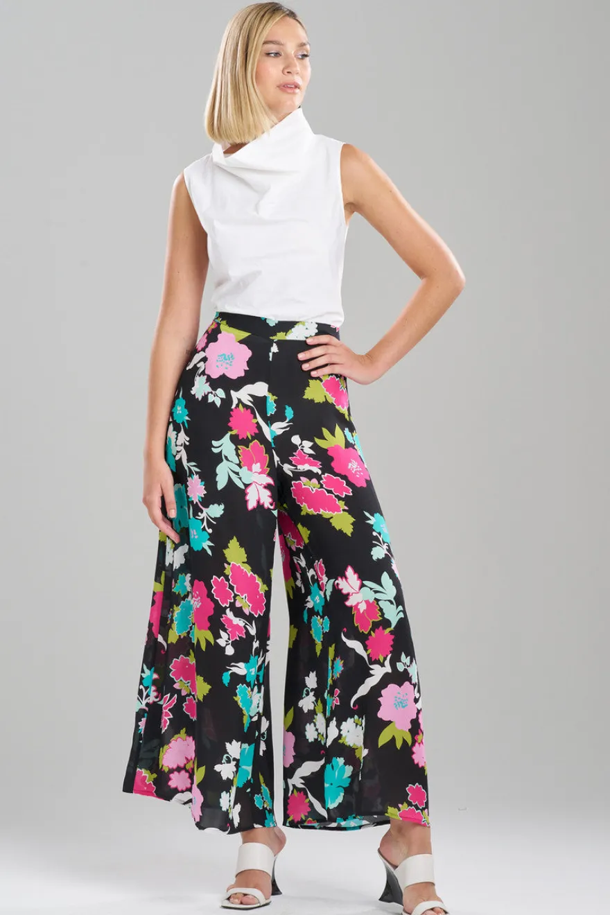 Tangier Printed Silk Georgette Pants