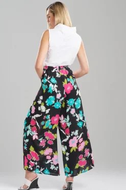 Tangier Printed Silk Georgette Pants