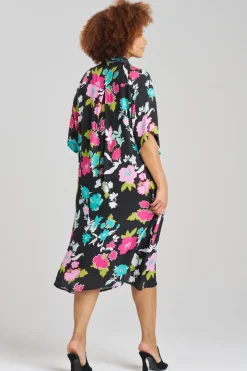 Tangier Printed Silk Georgette Shirtdress
