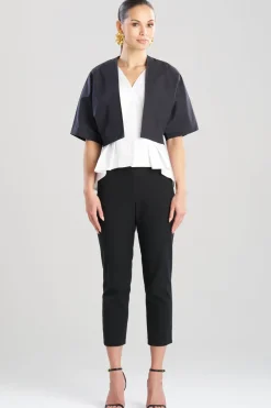 Tech Cotton Taffeta Bolero