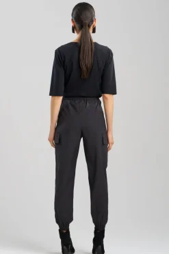 Tech Cotton Taffeta Cargo Joggers