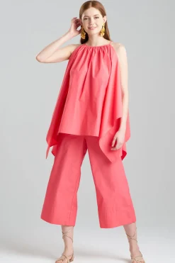 Techno Poplin Handkerchief Top