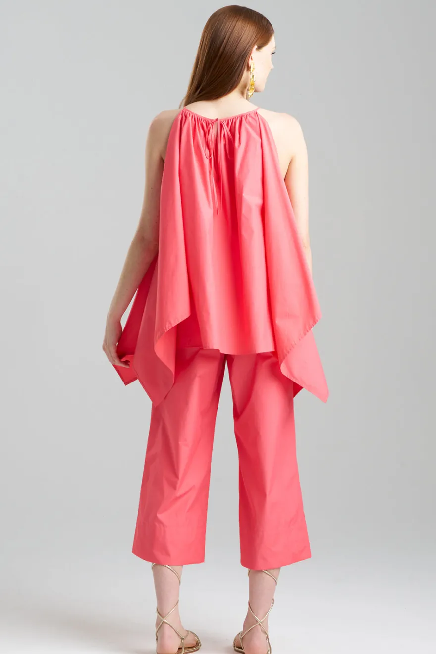 Techno Poplin Handkerchief Top