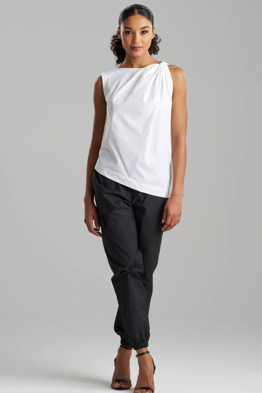 Techno Poplin Origami Top