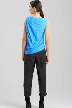 Techno Poplin Origami Top