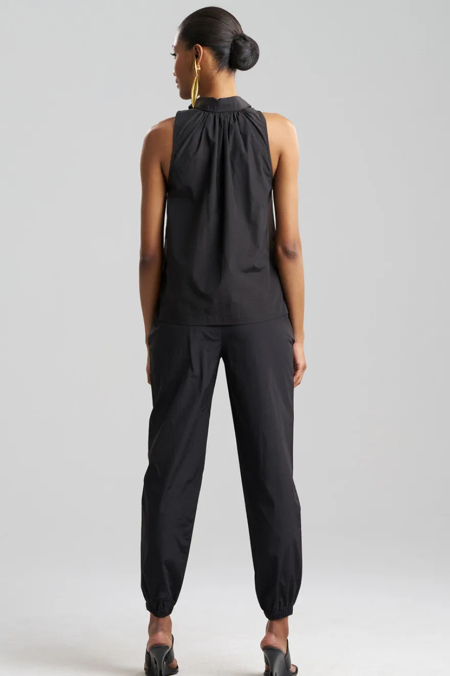 Techno Poplin Sleeveless Shirt