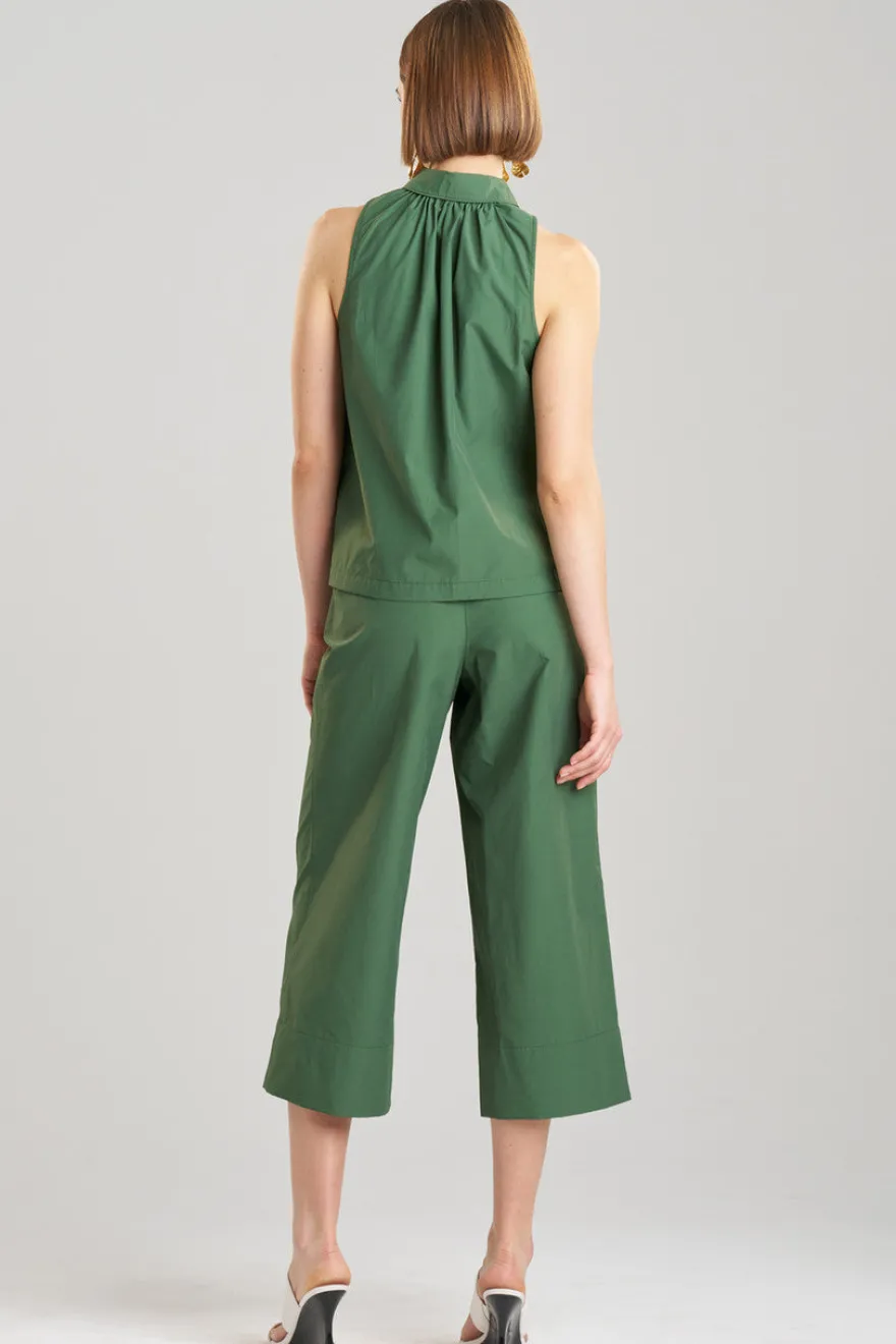 Techno Poplin Sleeveless Shirt
