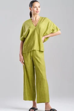 Terra Foil Crinkle Caftan Shirt