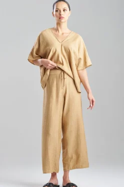 Terra Foil Crinkle Pants
