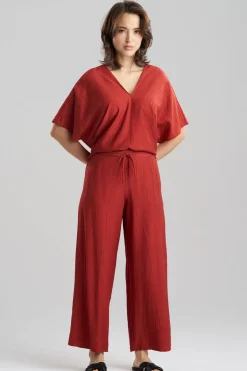 Terra Foil Crinkle Pants