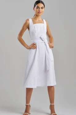 Textured Jacquard Square Tank Dress