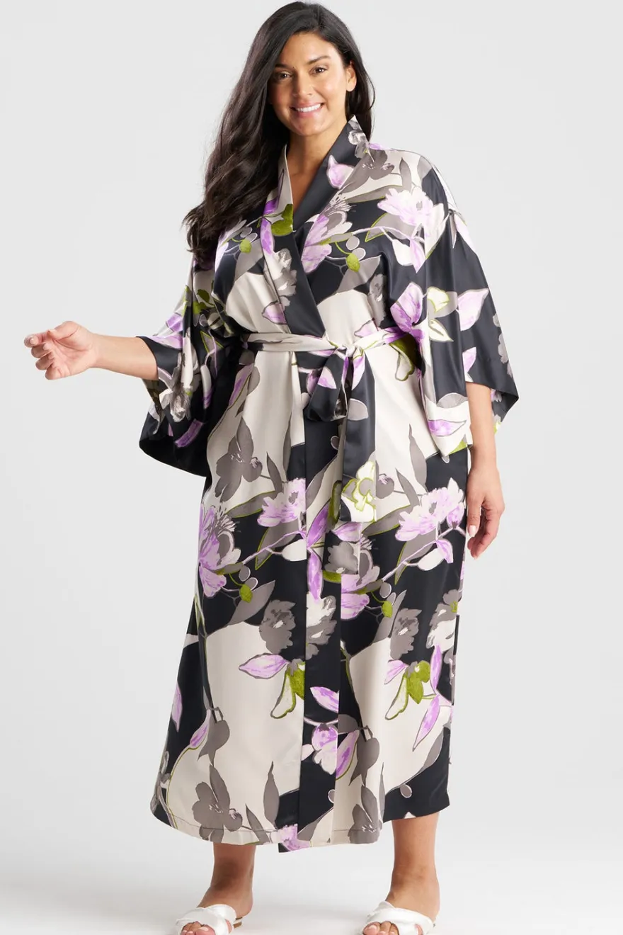 Tsubaki Satin Robe