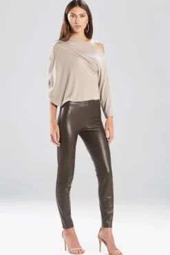 Vegan Leatherette Leggings