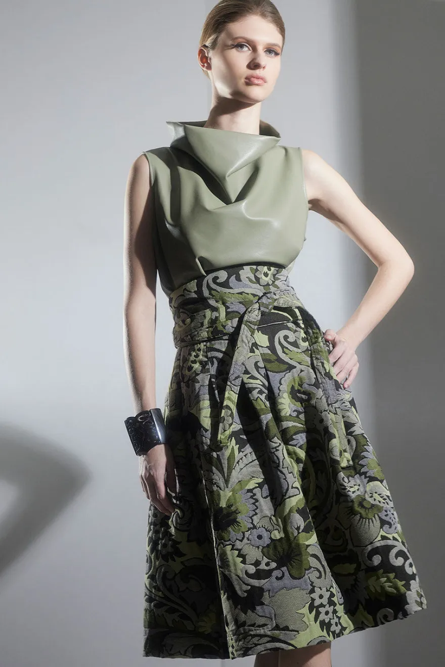 Vegan Luxe Lambskin Funnel Top