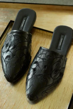 Vegan Luxe Lambskin Slide