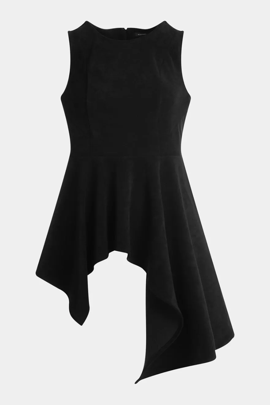 Vegan Luxe Suede Cascade Top