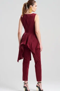 Vegan Luxe Suede Cascade Top