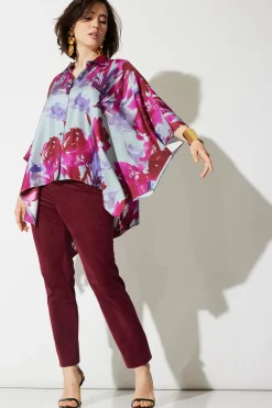 Vegan Luxe Suede Side Zip Ankle Pants