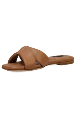 Vitta Nappa Leather Slide Sandals