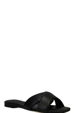Vitta Nappa Leather Slide Sandals