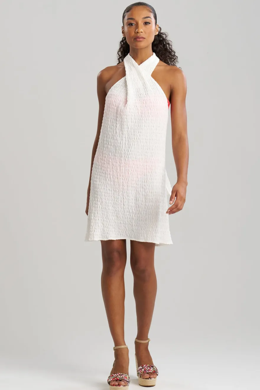Waves Mini Halter Dress