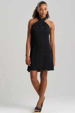 Waves Mini Halter Dress