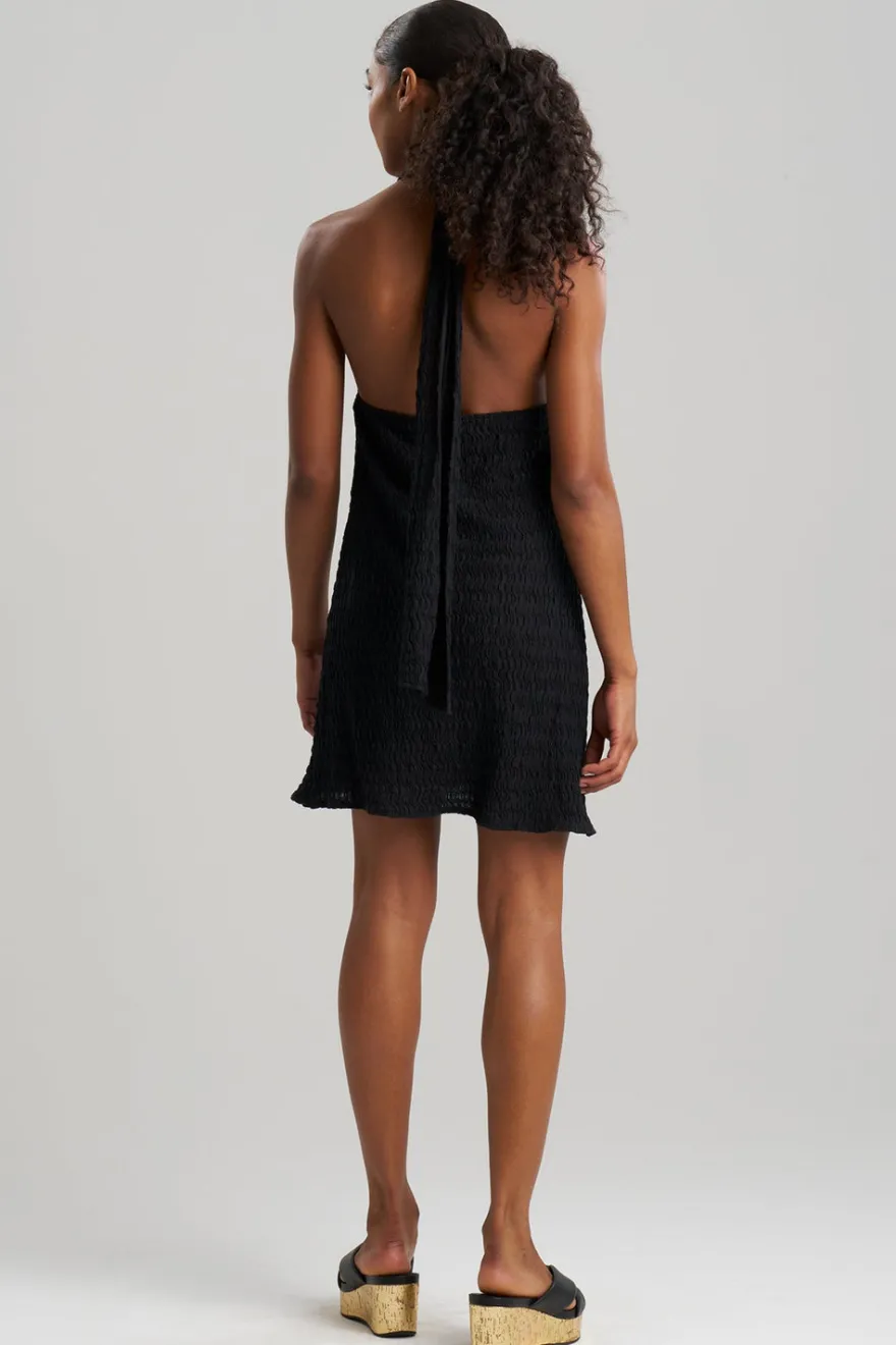 Waves Mini Halter Dress